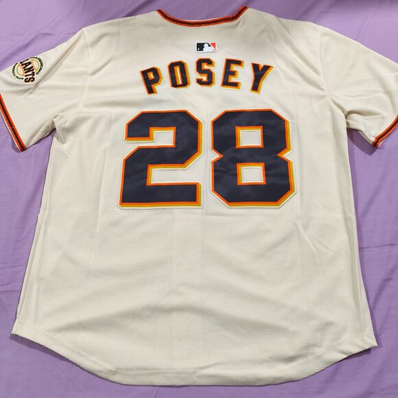 Buster Posey Mlb Baseball Jersey For The San Francisco Giants - Picture 7 of 8